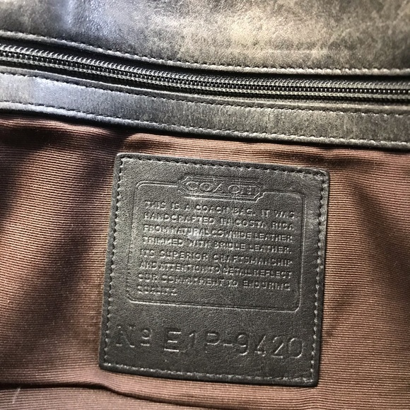 COACH Bonnie Cashin Legacy Black E1P-9420 - Picture 3 of 8